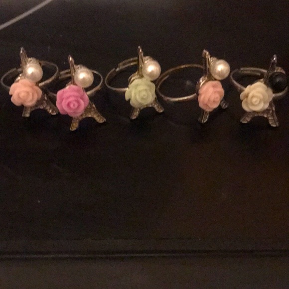 Paris Pear Rings adjustable - Picture 1 of 5